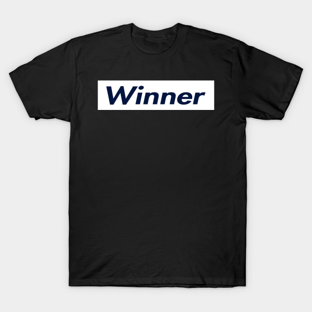 SUPER WINNER LOGO T-Shirt by LAVA-ROMA-NOVA